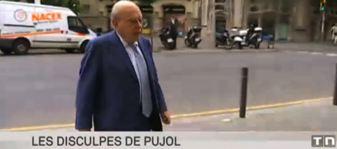 Jordi Pujol en el 'Telenotícies'