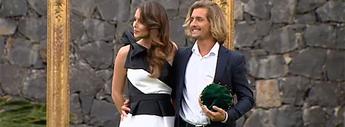 Laura y Pablo en la final de 'Un príncipe para Laura'