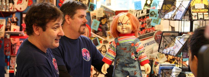 Un muñeco de Chucky en la tienda de cómics de &#39;Locos por los cómics&#39;
