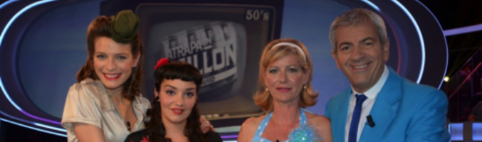 Carlos Sobera en el especial &quot;Años 50&quot; de &#39;Atrapa un millón&#39;