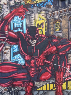El personaje de cómic Daredevil