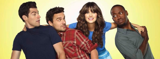 Los cuatros compañeros de pisos de 'New Girl'