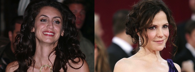 Mozhan Marnó y Mary-Louise Parker