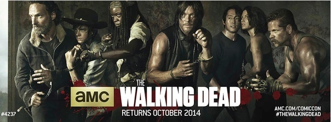 Cartel de la 5ª temporada de 'The Walking Dead'