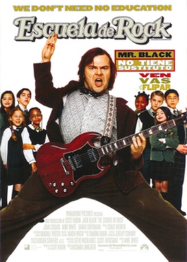 Cartel de la película "Escuela de Rock"