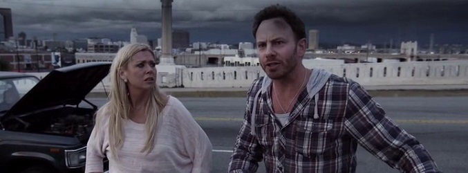 Tara Reid en una escena de "Sharknado"