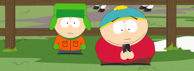 Kyle y Cartman en un capítulo de la pasada temporada de 'South Park'