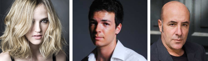 Susana Abaitua, Carlos Serrano y Ales Furundarena