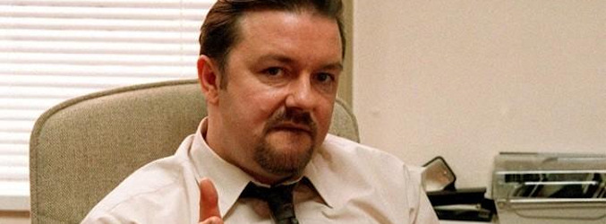 Ricky Gervais en su papel de David Brent en 'The Office'