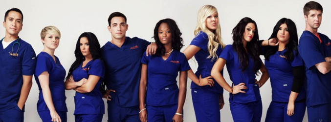 Protagonistas de 'Enfermeros en L.A.'