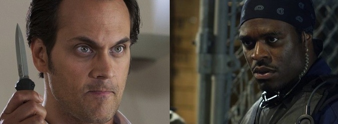 Todd Stashwick (izquierda) y Lyriq Bent (derecha)
