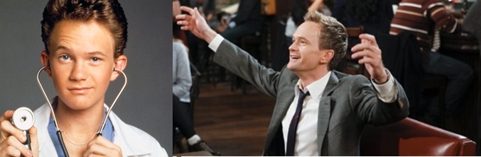 Neil Patrick Harris en &#39;Doogie Howser MD&#39; (izq) y en &#39;Cómo conocí a vuestra madre&#39; (dcha)