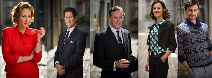 Ana Milán,Pedro Casablanc, Daniel Freire, Sara Rivero y Ferrán Villajosana