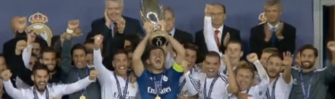 El Real Madrid se hace con el título de la Supercopa de Europa tras vencer al Sevilla CF
