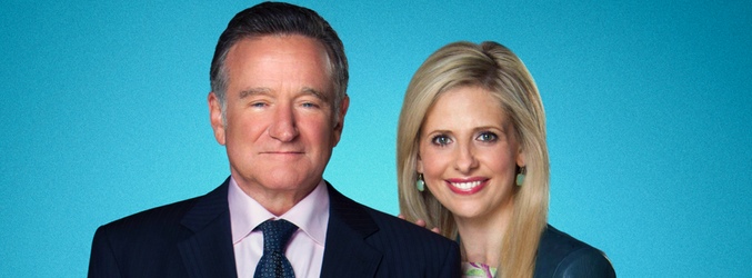 Robin Williams y Sarah Michelle Gellar