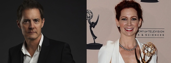 Kyle MacLachlan y Carrie Preston