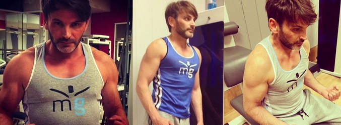 Fernando Tejero más fuerte en fotos de su cuenta de Instagram