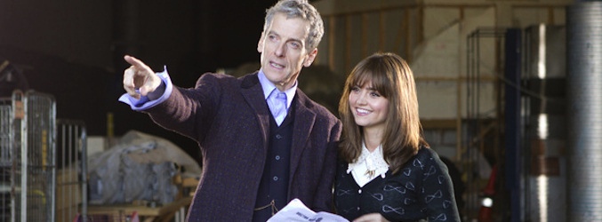 Peter Capaldi y Jenna Coleman