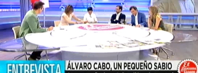 Álvaro Cabo junto a los contertulios de &#39;El programa del verano&#39;