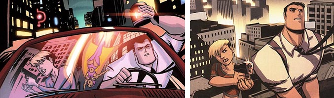 Imágenes del cómic "Powers"