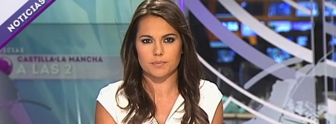 Alba Lancha, presentadora de &#39;Castilla-La Mancha a las 2&#39;