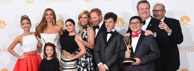 Gran parte del equipo de 'Modern Family' en los Emmy