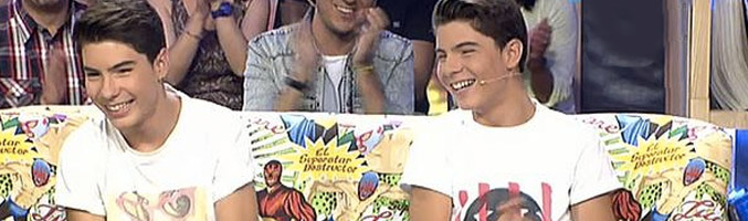 Gemeliers, invitados este martes en el programa 'Todo va bien' de Cuatro