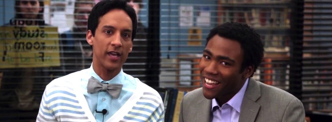 Troy y Abed en 'Community'