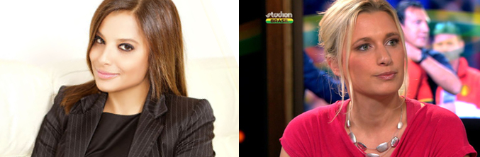 Marion Aydalot y Hilde Van Malderen