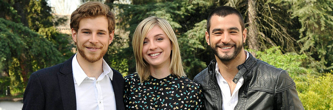 Álvaro Cervantes, María Valverde y Antonio Velázquez