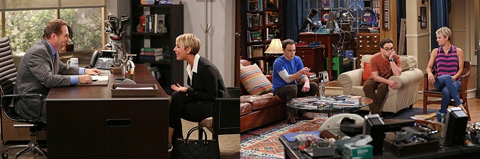Kaley Cuoco luce nuevo look en 'The Big Bang Theory'