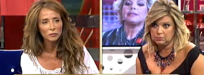 maria patiño terelu campos salvame deluxe telecinco reencuentro