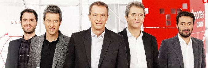Los rostros de &#39;Deportes Cuatro&#39;