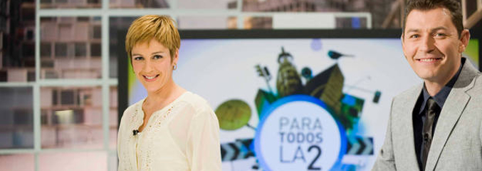 Marta Cáceres y Juanjo Pardo presentan 'Para todos La 2'