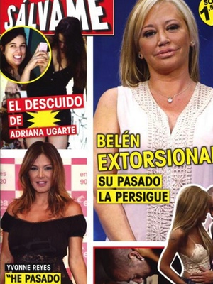 El descuido de Adriana Ugarte