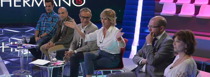 Mercedes Milá toma la palabra durante la rueda de prensa de &#39;Gran hermano 15&#39;