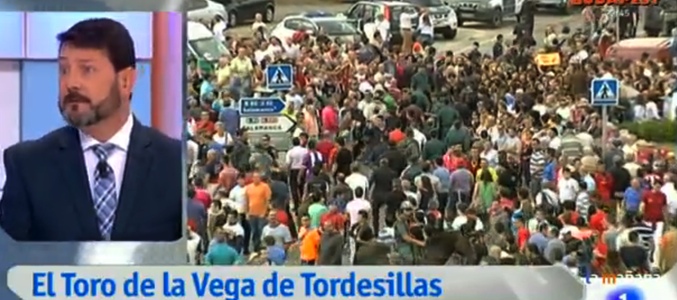 Javier Durán defiende el Toro de la Vega en &#39;La mañana de La 1&#39;