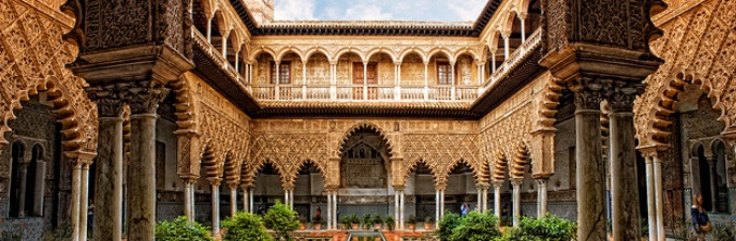 Patio de las Doncellas del Real Alcázar de Sevilla
