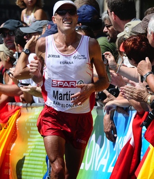 El atleta Chema Martínez