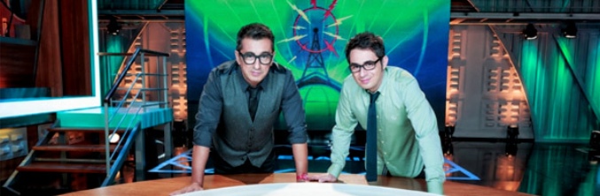 Andreu Buenafuente y Berto Romero en 'En el aire'