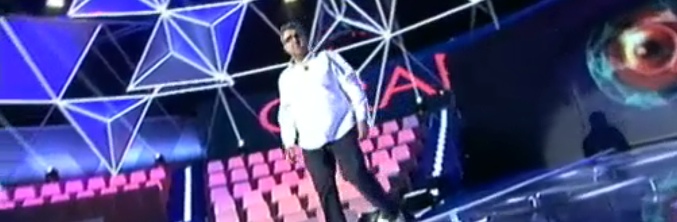 Florentino Fernández en el plató de &#39;Gran hermano 15&#39;