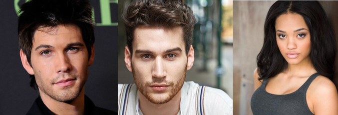 Casey Deidrick, John Garet Stoker y Kersey Clemons