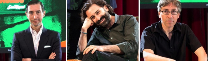 Toni Garrido, Javier Limón y David Trueba