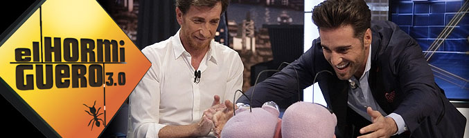 David Bustamente en su visita a 'El hormiguero' de Antena 3