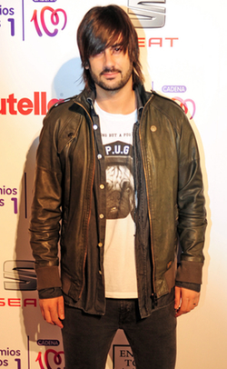El cantante Melendi