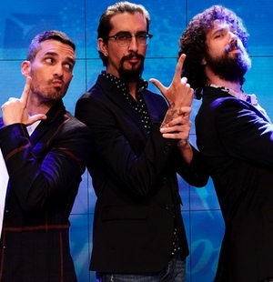 Damián, Marron y Juan