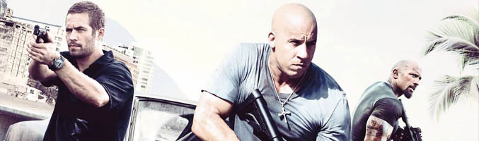 Cartel promocional de la quinta entrega de "A todo gas