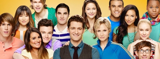 Imagen promocional de quinta temporada de 'Glee'