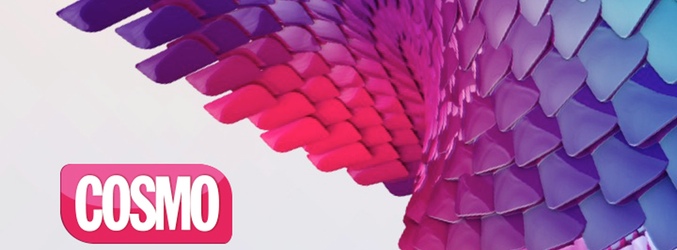 Nuevo logo de Cosmopolitan Televisión