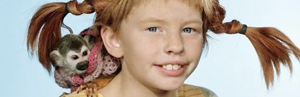 Inger Nilsson interpretaba a Pippi Calzaslargas